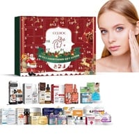 2023 Cosmetics Beauty Adventskalender, Make-Up-Adventskalender, Hautpflege Kosmetik Adventskalender, Adventskalender Skincare, Weihnachts-Adventskalender 24 Tage Make-Up, Skincare Adventskalender