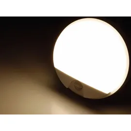 ChiliTec LED Wandleuchte "PAYAR" IP54, 3000K 15W, 1520lm, 140° Bewegungsmelder - Weiß