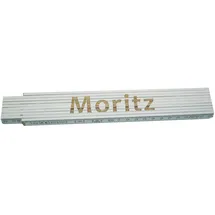 Heka Zollstock Moritz 2 m, weiß