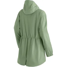 Maier Sports Parka MAIER SPORTS "ArorA Loop W", Damen, Gr. 40, grün (heugrün), 100% Polyester, Jacken Parka, Damen Jacke wasserdicht, Outdoorjacke, 3 Taschen außen + Innentasche
