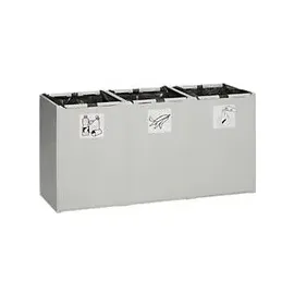 VAR Kunststoffcontainer 60 l Grau
