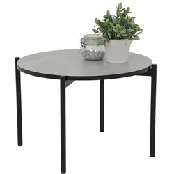 Couchtisch Jonas - Marmoroptik - rund