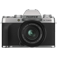 Fujifilm X-T200 silber + XC 15-45 mm OIS PZ schwarz