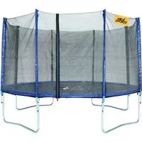 NEW SPORTS NSP Trampolin mit Sicherheitsnetz,#366cm