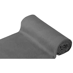 Rippen-Bündchenstoff "Comfort", grau