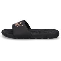 Puma Cool Cat 2.0 WNS Slide Sandal, Black Rose Gold, 40.5 EU