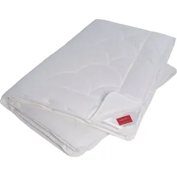 4-Jahreszeitenbett HEFEL "Edition 101, Bettdecke für Sommer und Winter", weiß, B:200cm L:200cm, Bezug: 100% Baumwolle. Füllung: 100% Lyocell (TENCEL), Bettdecken, Bettdecke in 135x200 cm, 155x220 cm und weiteren Größen