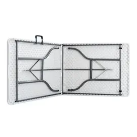 vidaXL Gartentisch Klappbar 180 x 72 x 72 cm Weiß