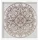 Art for the home Wandbild ART FOR THE HOME "Mandala Rund", rosa (farbe bild(er): rose), B:80cm H:80cm T:1,2cm Ø:1,2cm, Metall, Bilder, Luxus Metal Art Wanddeko