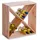 Zeller Weinregal 52 x 25 x 52 cm Beige