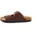 CAMEL ACTIVE Damen Leder Pantolette mit Korkfußbett Braun, 41