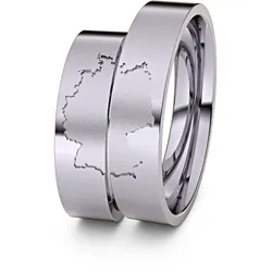 Trauringe Deutschland 950er Palladium - 9233