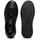 Hugo Herren Blake Tenn Ledersneakers mit rotem Logo Schwarz005 43