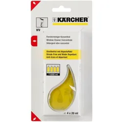 Kärcher Fensterreiniger Konzentrat 4 x 20 ml
