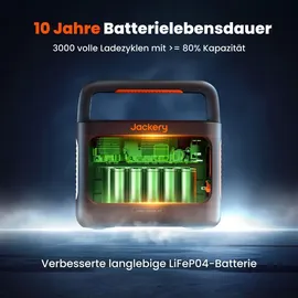 Jackery Explorer 240 v2 Tragbare Powerstation 300W
