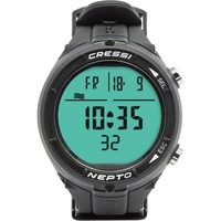 Cressi Nepto Uhren-Computer (schwarz)