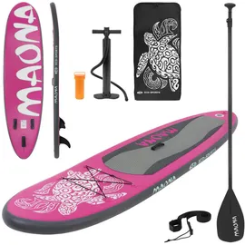 ECD Germany SUP Board Set Maona 308 x 78 x 10 cm Rosa