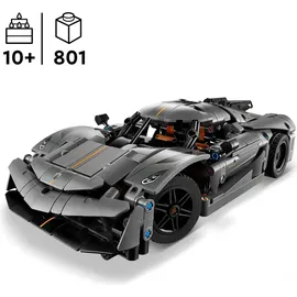 LEGO Technic - Koenigsegg Jesko Absolut Supersportwagen in grau