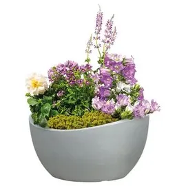 Scheurich Wave Globe 39,3 x 21 cm Grau