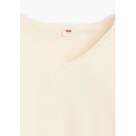 Levi's Petal Pullover Mit V-ausschnitt Neutrals / White Swan 0000 S