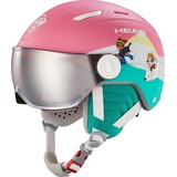 Head MAJA Visor PAW Patrol Design, Rosa/Türkis