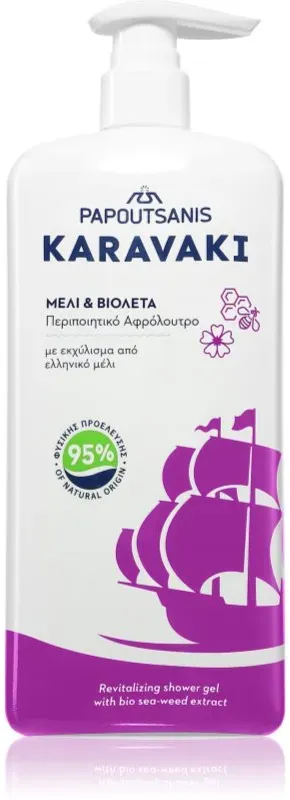 PAPOUTSANIS Karavaki Honey & Violet Duschgel 750 ml