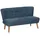58 aufm Kessel Kindersofa Katya 97 x 54 x 50 cm Kunststoff blau