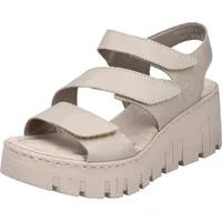 Rieker Damen 68055 Sandale, Beige, 39 EU