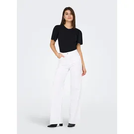 Only ONLMADISON BLUSH HW Wide DNM CRO NOOS White/White S(36)/30