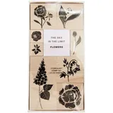 Rico Design Stempelset Blumen FSC 100% 9 St.