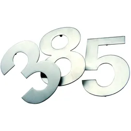 BASI 7300-0004 HN 150-4 Hausnummer 4 Edelstahl Haus Nummer Vier