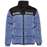 Karl Kani Retro Essential Puffer Jacket in Violet, Größe S