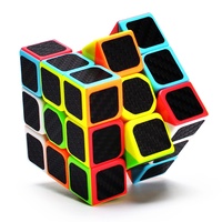 EACHHAHA Zauberwürfel 3x3, Speed Cube,Professionelle, Glatte, hohe Fehlertoleranz, Geeignet für das Training vor dem Spiel, das tägliche Spiel und Geburtstagsgeschenk(Kohlefaser)