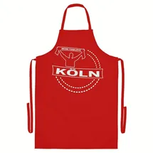 multifanshop Grillschürze - Köln - Meine Fankurve - Druck weiß - Schürze