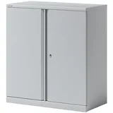 BISLEY Stahlschrank Essentials YECB09101S645 lichtgrau 91,4 x 47,0 x 100,0 cm, aufgebaut