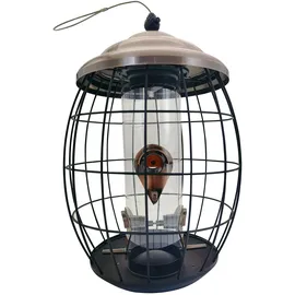 dehner natura premium Futterspender Dunkelgrau