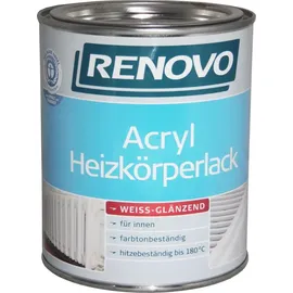 Renovo Heizkörperlack Weiß glänzend 0,5 l
