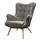 lookway Relaxsessel Lookway Textil 79 x 105 x 86 cm Grau