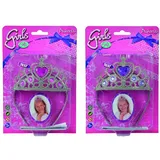 Simba 105560037 Steffi Love Girls Tiara Set, 2-fach sortiert