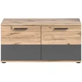 xonox.home Mason 90 x 51 x 37 cm basaltgrau / grau
