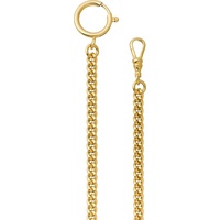 REGENT 5 mm Taschenuhrenkette P-46, vergoldet URP046, ein Angebot von IMPPAC