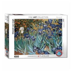 EUROGRAPHICS Puzzle Schwertlilien von Vincent van Gogh, 1000 Puzzleteile bunt