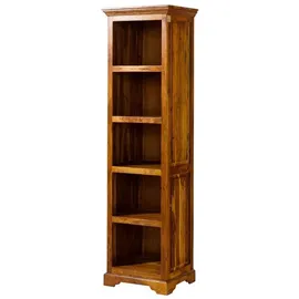 Massivmoebel24 Bücherregal 54 x 44 x 195 cm Honig