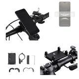 K-S-Trade Smartphone-Halterung für Huawei nova 14 Ultra, (Handyhalterung das Fahrrad Halter Lenkstange Fahrradhalterung) schwarz