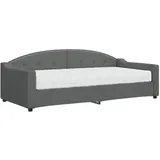 vidaXL Tagesbett 90 x 200 cm Dunkelgrau