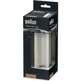 Braun BRSC001 edelstahl/schwarz 0,33 l