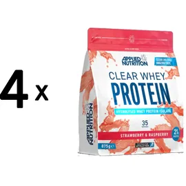Applied Nutrition Clear Whey Protein Strawberry Raspberry Pulver 875 g