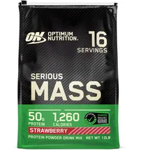 Optimum Nutrition Serious Mass Strawberry Pulver 5450 g