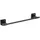Wenko Porto Handtuchhalter ohne Bohren Schwarz 40 cm