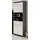 inn.furn Hochschrank Weiß Hochglanz Grau 74 x 191 cm 6 Fächer Shawn
